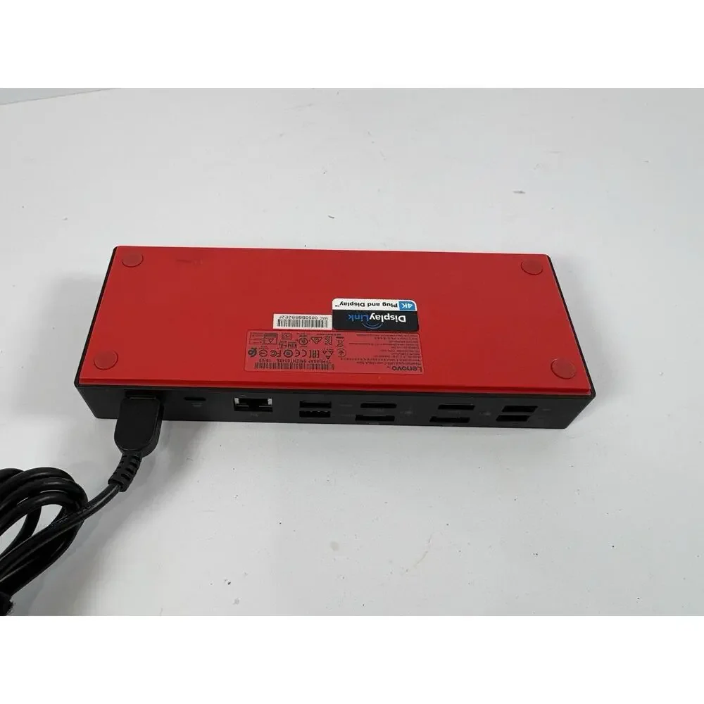 Lenovo ThinkPad Hybrid USB-C DUD9011D1 Powers On And Has Power Cord